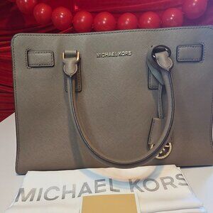 Michael Kors Dillon Saffiano Leather Satchel New without Tags